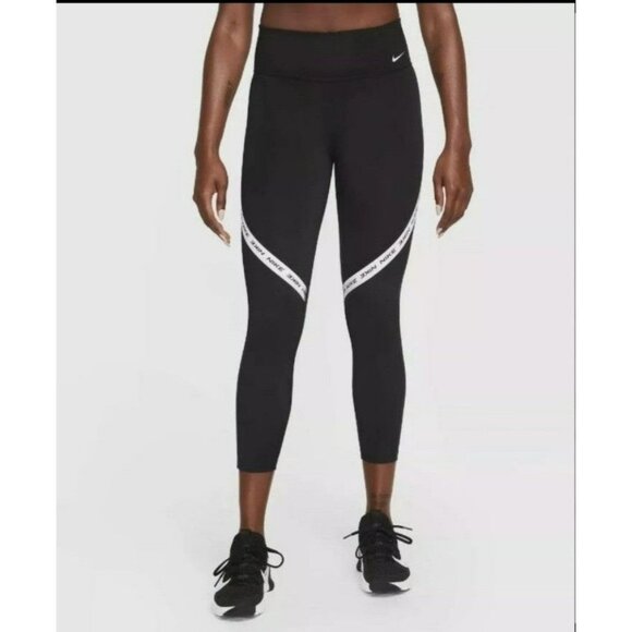 SMALL WOMEN'S NIKE PRO Leggings / RUNNING SPORTSWEAR TRAINING PANTS - Picture 1 of 9